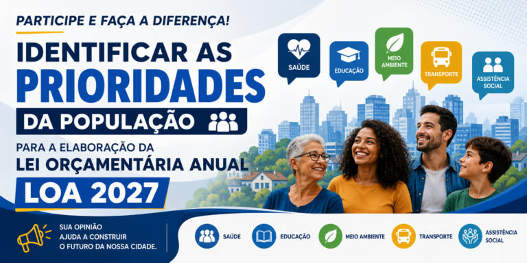 Questionário para elaboração da Lei Orçamentária Anual (LOA 2027)